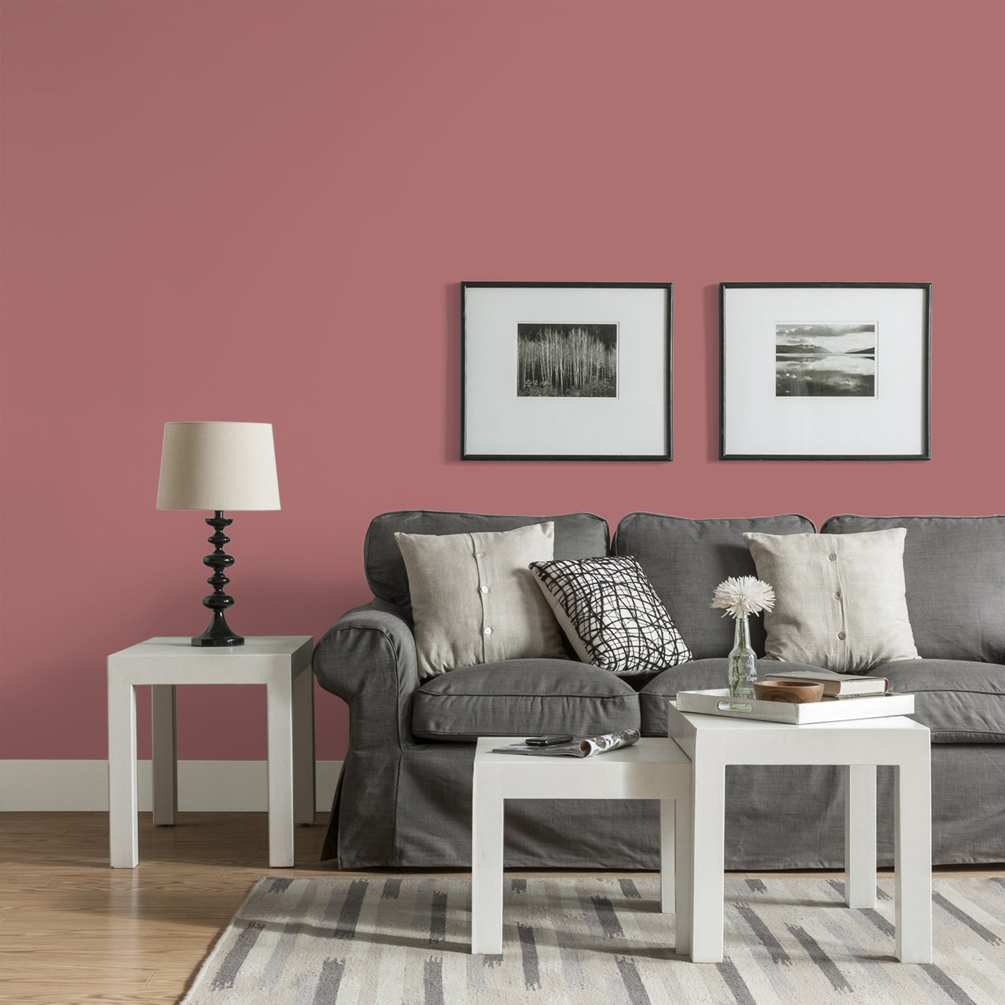 Glidden HEP Horizon Glow / Red, Eggshell Interior Paint with Primer, 1 Gallon