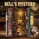thumbnail image 2 of Kit Book Nook Jioustoy Book Nook con funda antipolvo LED Bell's Mystery, 2 of 6
