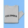 thumbnail image 3 of Columbia, Text Men Sweatshirt, Male Medium, 3 of 4