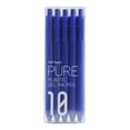thumbnail image 2 of Colored Gel Pens 0.5Mm Retractable, Quick-Drying Smudge-Resistant Ink, Colorful Multi-Color Ink Fine Point Comfort Grip Pens for Journaling Note-Taking Drawing, 10 Piece Navy Blue, 2 of 9