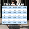 thumbnail image 3 of Men's Full Zip Hoodie Long Sleeve Casual Sweatshirt with Chest Pocket Drawstring Soft Fall Zip Up Hoodie, 3 of 6