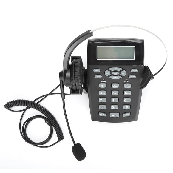 Teléfono, Mejora La Claridad De La Voz, Diseño Rígido, Gira Libremente, Conversación Manos Libres, Teléfono Con Cable Para Oficina