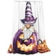 thumbnail image 2 of Balery Halloween Gnome With Pumpkins Manta de Felpa Suave y Acogedora – Cobija de Franela Aterciopelada para Cama, Lavable y Cálida para Sofá, Mascotas, Transpirable-60"x50", 2 of 7