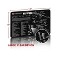 thumbnail image 4 of Tekmat Armorers Bench Mat 11inx17in Heckler & Koch Vp9sk, 4 of 5