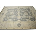 thumbnail image 5 of Gray Floral 8X10 Oushak Chobi Oriental Rug, 5 of 11