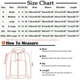 thumbnail image 3 of Wyobmus Mens Winter Warm Padded Jacket With Hooded Solid Color Zipper Down Fleece Lined Jacket Zipper Cardigan Pocket Long Sleeve Cotton Jacket Black, 3 of 7
