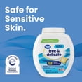 thumbnail image 3 of Great Value Free & Delicate Ultra Laundry Detergent Pods, Unscented, 102 Count, 3 of 7