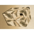 thumbnail image 1 of Ahgly Company Machine Washable Indoor Rectangle Transitional Light Brown Area Rugs, 3' x 5', 1 of 7