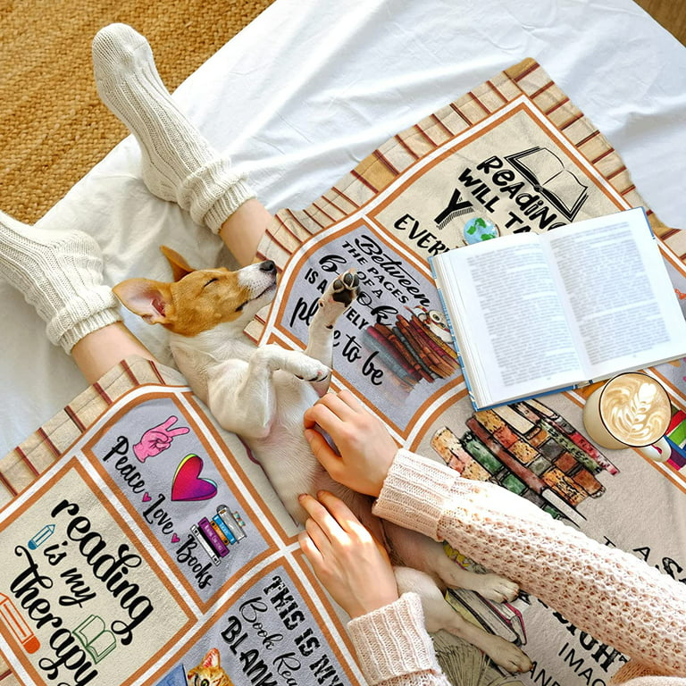  POQUSH Book Lovers Gifts Blanket 80x60,Gifts for Book Lovers  Women, Women Reading Gifts for Book Lovers,Book Reader Gifts,Book  Club/Bookworm Gifts for Reading Lover Bookish,Literary Gifts Ideas : Home &  Kitchen
