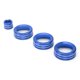 thumbnail image 3 of 4 Uds. Anillo de cubierta de perilla de aire acondicionado, decoración circular de Control de clima para tablero, apto para BRZ 2017-2020, 3 of 8