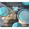 thumbnail image 5 of Fox Run Melamine Dinnerware Set, 12-Piece, Teal, 5 of 6
