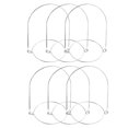 thumbnail image 3 of WORGEOUS 30 Pcs  Mason Jars Hangers Stainless Steel Wire Handles Universal Mason Jars Hanging Handles, 3 of 8