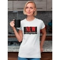 thumbnail image 2 of New We All Need Banner Shaped T-Shirt Women -Image by Shutterstock, Female x-Large, 2 of 4