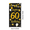 1A, variant on Black Background Golden Decorated Happy 60th Birthday Banner Party Supplies Photography Props Backdrop for Birthday Party Celebrations Event Decorations