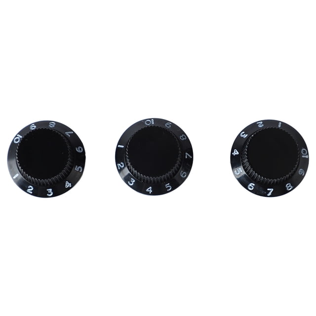 3PCS Potentiometer Knobs Guitar Control Knobs Tone Volume Control Knob Replacement For Electric Guitar Bass