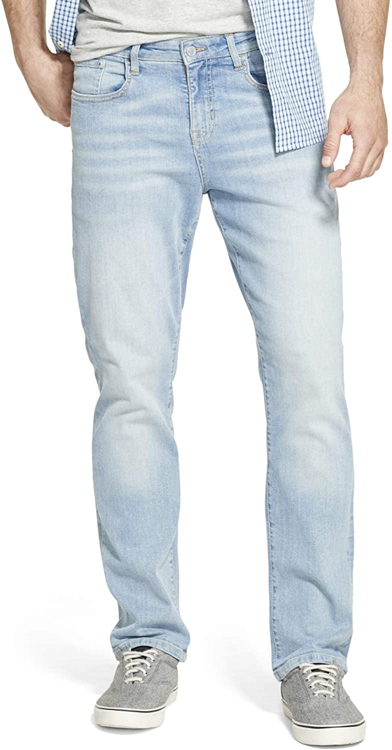 IZOD Mens Relaxed Fit Comfort Jeans 