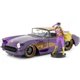 thumbnail image 1 of Coche Jada Toys 1957 Chevy Corvette 1:24 con figura de Batgirl, 1 of 8