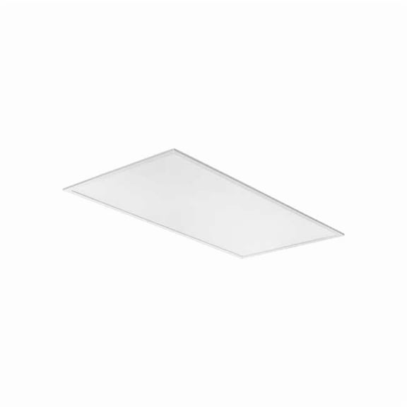 LED Flat Panel, 4 ft L, 2 ft W, 120 to 277V AC