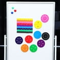 thumbnail image 2 of LNGOOR Magnetic Fraction Presenter Math Tiles Games Ceramic Bars Education Toys Manipulatives, 2 of 6