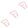 thumbnail image 3 of pitrice Earphone Neck Hanging Solid Color Type-C Bluetooth-compatible 5.1 Wireless IPX5 Waterproof Sports Headset Birthday Gift Pink 3Set, 3 of 6