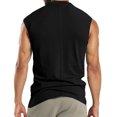thumbnail image 5 of TAGOLD Mens Summer Round-Neck Tank Top Solid Color Button Pocket Casual Top, 5 of 5