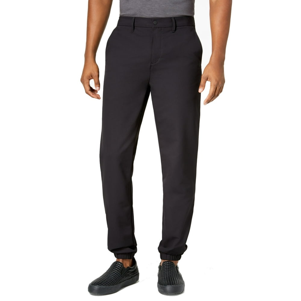 dkny black joggers