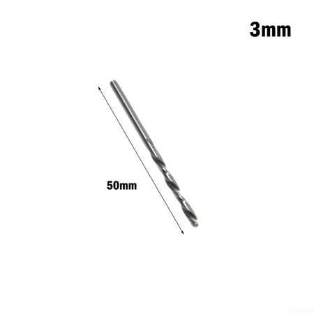 

JSSH Left Hand Drill Bits Straight Shank Left Way Carbide Drilling Tool 3-8mm