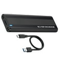 thumbnail image 2 of Carcasa de SSD Methold M2 Instalación sin herramientas NVME Protocolo dual M.2 a USB Tipo C 10Gbps, 2 of 6