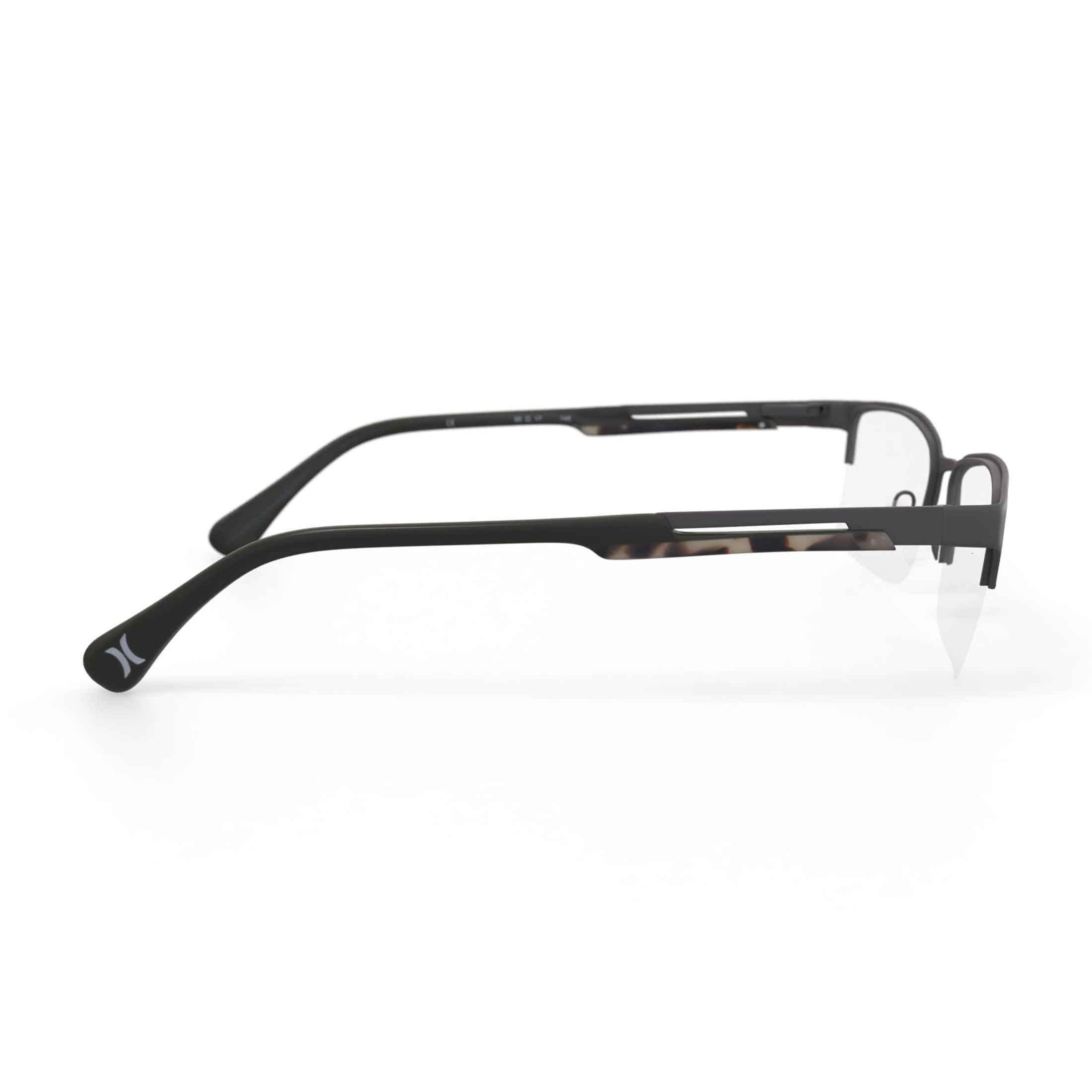 Hurley Men's HMO138 Prescription Eyeglasses with Case, Gunmetal