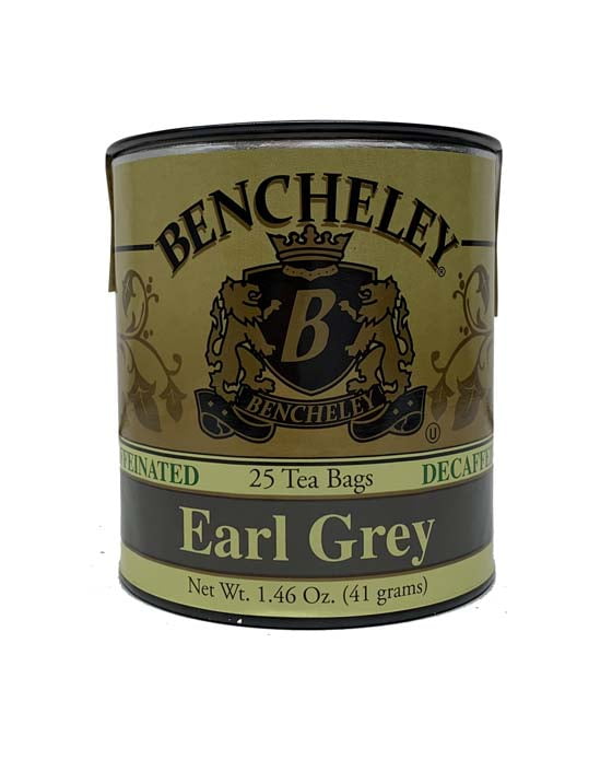 Bencheley Earl Grey Decaffeinated Tea, 25 tea bags (1.46 oz)