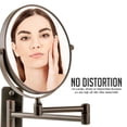 thumbnail image 4 of Espejo de maquillaje de pared Ovente con aumento 7X, 4 of 9