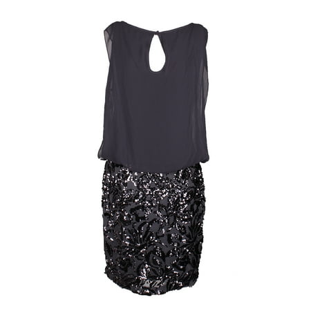 calvin klein sequin embellished gown