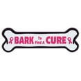 thumbnail image 1 of Pink Dog Bone Shaped Magnets: Bark To Find A Cure (Cancer Awareness) | Cars, 1 of 1