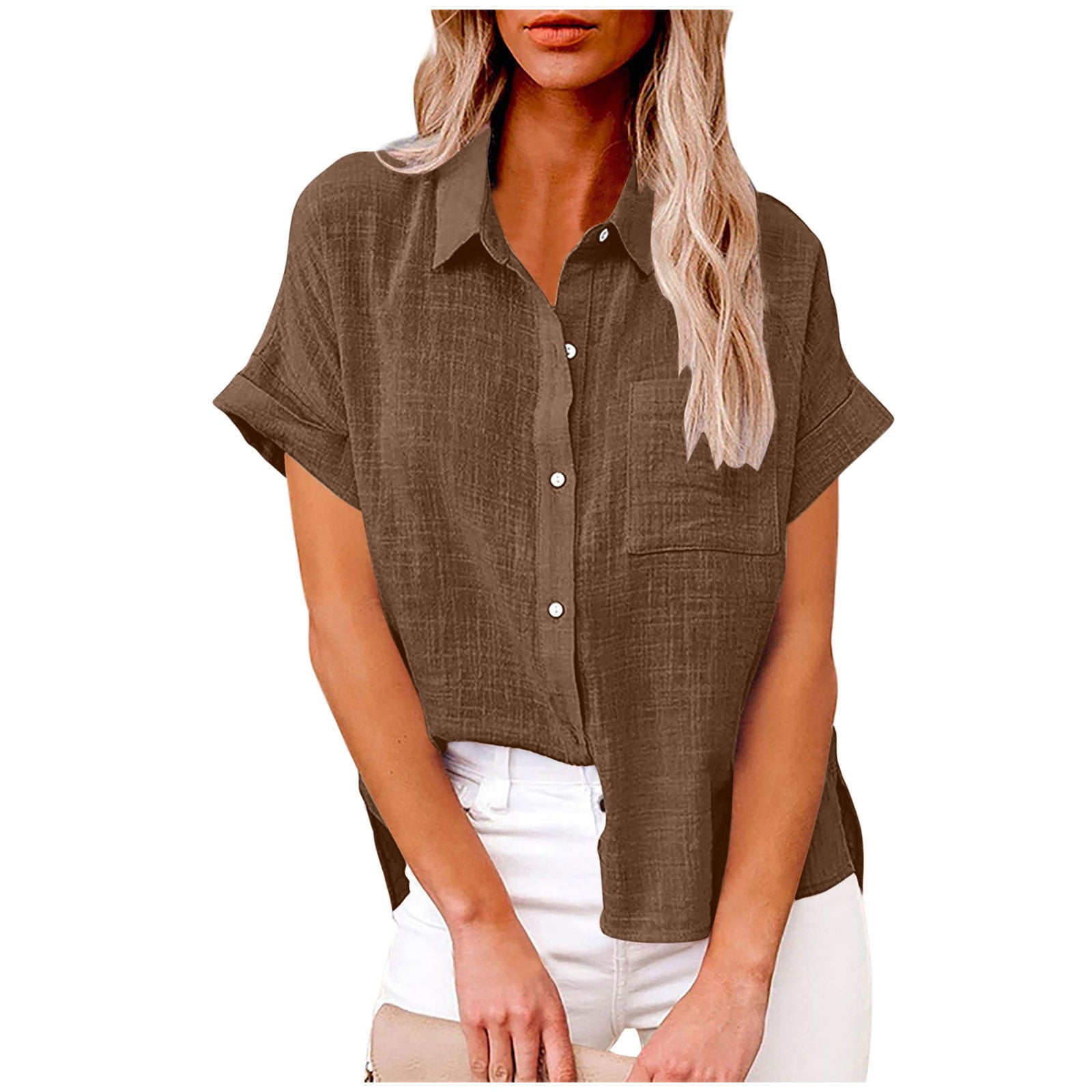 Swstbby Summer Savings Clearance! Womens Summer Tops, Womens Color - Main Image