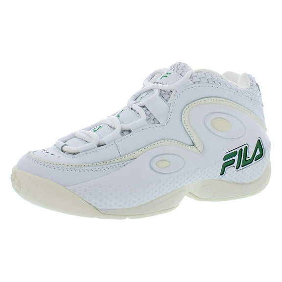 Fila Grant Hill 2 Woven Mens Shoes Size 6, Color: White/Amazon/Gardenia