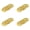 Gold, variant on 4Pcs Folding Flip Top Hinge Round Edge 180 Degree Zinc Alloy Door Hinge Folding Table Hinges Tray Backflap Hinges for Table Cabinet Closet Door Furniture, Silver
