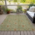 thumbnail image 6 of Addison Rugs Chantille Indoor/Outdoor Transitional Floral Aloe Washable Rectangle Rug, 10' x 14', 6 of 6