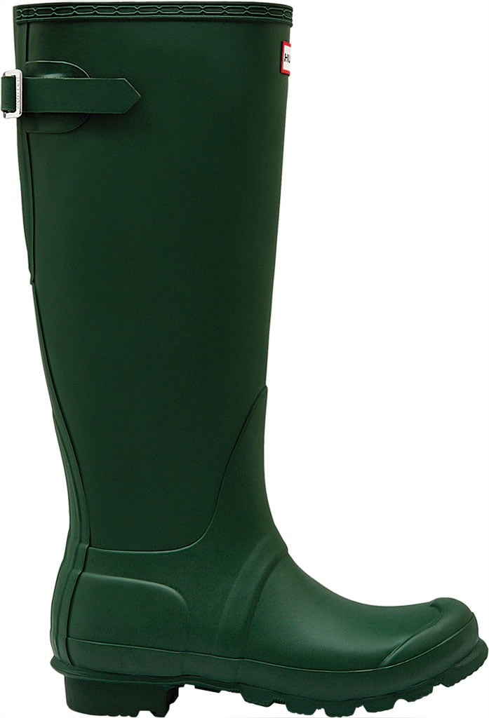 ★Hunter★(W) OG Tall Back Adjustable Boots★Hunter Green Hunter Womens Tall Back Adjustable Wellington Boots - Hunter