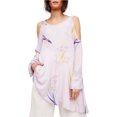 thumbnail image 1 of Free People Womens Clear Skies Shift Vestido, Púrpura, Mediano Free People Cambio, 1 of 1