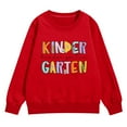thumbnail image 4 of Mercatoo Kindergarten Sweatshirts for Kids Boys Girls First Day of School Sweatshirt Long Sleeve Back to 𝐒chool Hoodies, 4 of 7