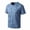 Blue, variant on TKKCS Mens Graphic Crew Neck T-Shirt- Lightweight Daily Wear Tropical Print Breathable Summer Casual Short Sleeve Tees Blue Size 3XL