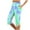 Light Blue, variant on ABATAB Capris for Women Casual Summer Wide Leg Crop Pants Loose Comfy Drawstring Yoga Jogger Capri Trousers with Pockets