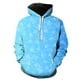 thumbnail image 1 of Sudadera con capucha de copos de nieve de invierno para hombre, de gran tamaño, divertida, con estampado 3D, informal, estilo hip hop, unisex, para adolescentes y primavera, 1 of 6
