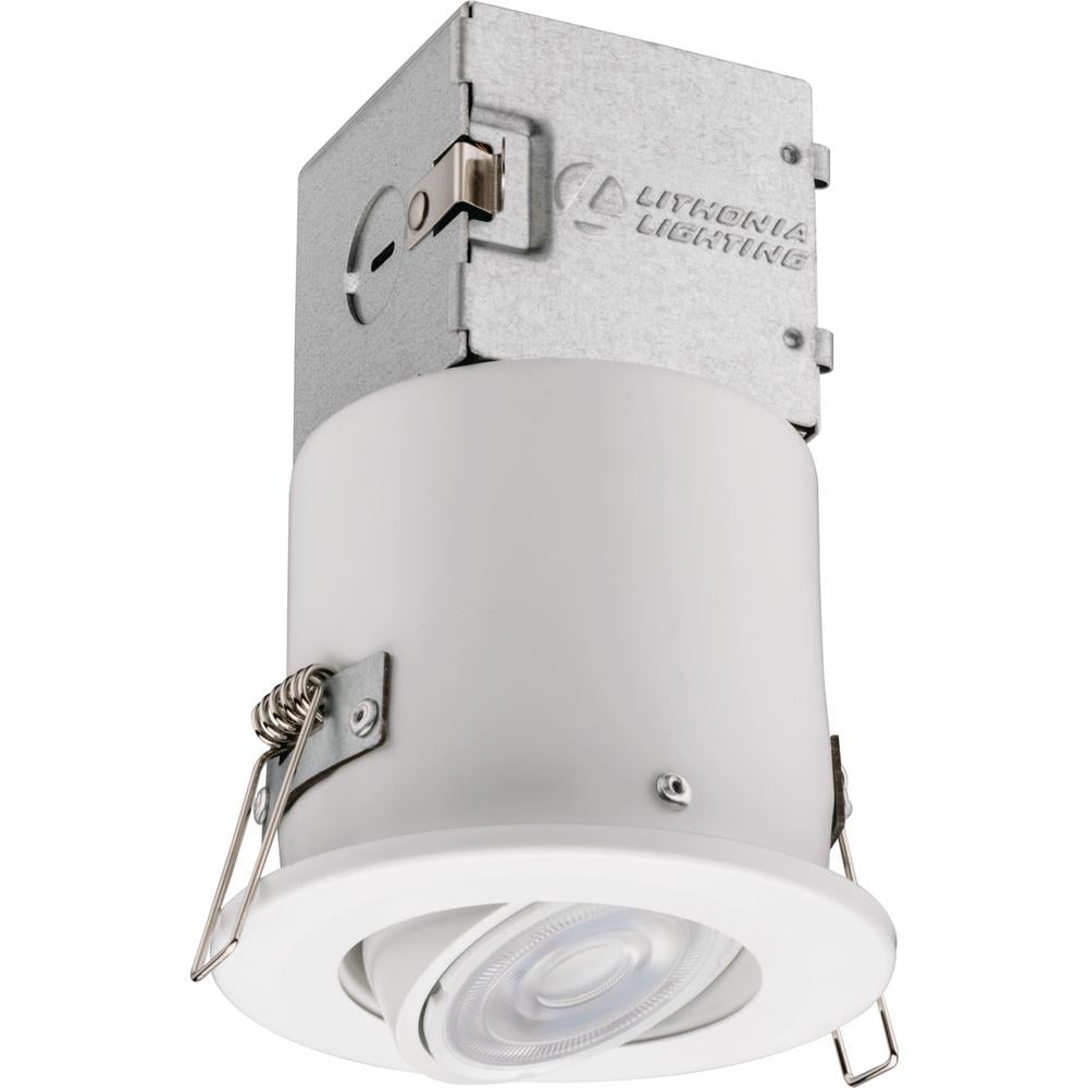 Lithonia Lighting Lithonia OneUp 3 in. White Integrated LED Recessed
