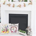 thumbnail image 4 of Easter Throw Pillow Covers 18x18 in, Easter Bunny Eggs Truck Pillow Covers Set of 4 Easter Decor for Home Happy Easter Rabbit Blessings Pillows Decorative Throw Pillows for Sofa Couch Bed Patio Home, 4 of 6