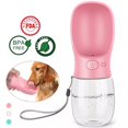 thumbnail image 2 of 1pcs Pet Dog Water Bottle Portable Drinking water feeder for Dogs Outdoor Travel Water Bottle Dogs Water Bowl Pet Supplies ShopWise Round, 2 of 10