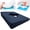 Blue, variant on Gel Wheelchair Seat Cushion,Bed Sore Cushions for Butt,hemorrhoid Pillow,Sciatica,Back,Coccyx,Pressure Sore/Ulcer Pain Relief Butt Pillow,Ergonomic Chair Cushion, Anti-Slip&Washable Cover(Blue)
