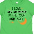 thumbnail image 4 of Inktastic I Love My Mommy to the Moon and Back Boys or Girls Toddler T-Shirt, 4 of 5