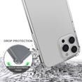thumbnail image 4 of AquaFlex Hybrid Slim Designed For Apple iPhone 13 Pro Max 6.7"Case Transparent, 4 of 8