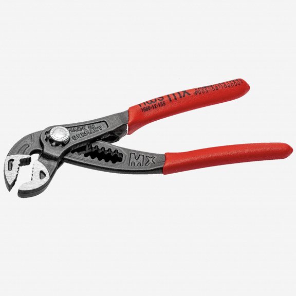 NWS 5.25" Waterpump Pliers Maxi Mx - Atramentized - Plastic Grip